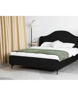 Postele Hector Čalouněná postel Sunrest 160x200 černá