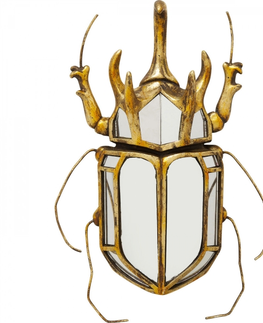 Dekorativní předměty KARE Design Dekorace na zeď Beetle Zrcadlo