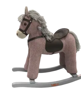 Hračky TRYCO - Houpací kůň Milo Pink, velký (36m+)
