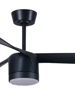 Stropní ventilátory se světlem Beacon Lighting LED stropní ventilátor Peregrine, černá