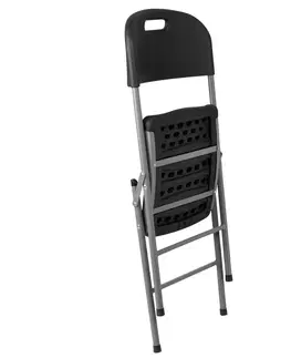 Zahradní židle a křesla TZB Cateringová židle BACK černá