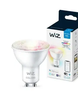 LED žárovky LED Žárovka WiZ Colors 8718699787134 GU10 PAR16 4,9-50W 345lm 2200-6500K, RGB 16 mil. barev, stmívatelná