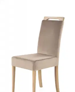 Jídelní sety Jídelní židle CLARION Halmar Bílá
