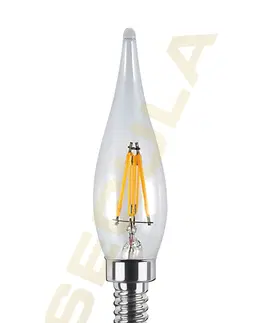 LED žárovky Segula 55234 LED francouzská svíčka čirá E10 1 W 60 Lm 1.900 K