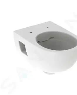 Záchody GEBERIT Selnova Závěsné WC, 530x360 mm, Rimfree, bílá 501.545.01.1