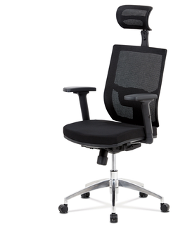 Kancelářské židle Kancelářská židle STATA, černá látka