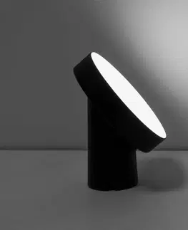 Inteligentní stolní lampy LUTEC LED stolní lampa Moa s funkcí RGBW, černá