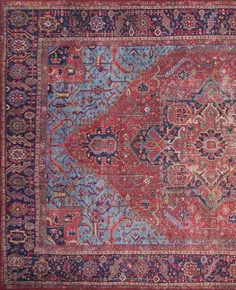 Koberce a koberečky Conceptum Hypnose Koberec Blues Chenille 140x190 cm červený