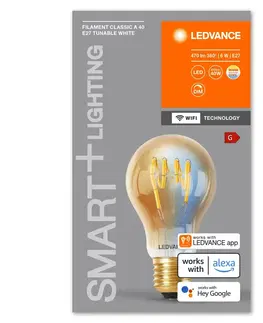 LED žárovky OSRAM LEDVANCE SMART+ WiFi Filament Classic Tunable White E27 4058075793934