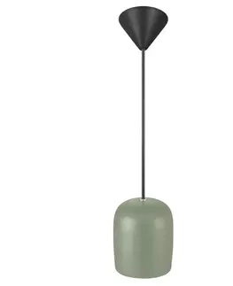 Designová závěsná svítidla NORDLUX Notti 10 závěsné svítidlo zelená 2213073023
