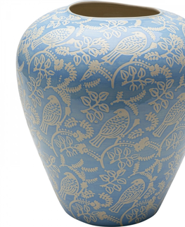Porcelánové vázy KARE Design Porcelánová váza Birdsong 33cm