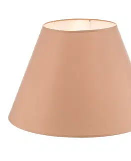 Stínidlo na lampu Duolla Stínidlo na lampu Sofia výška 31cm cappuccino/bílá