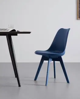 Židle do jídelny Stolička Mia Modrá
