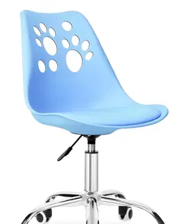 Dětské pokoje TZB Otočná židle Grover modrá