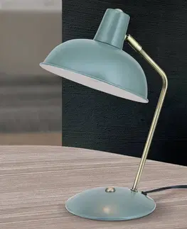 Stolní lampy kancelářské Orion Ve vzhledu vintage - stolní lampa Fedra zelená