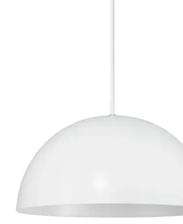 Moderní závěsná svítidla NORDLUX závěsné svítídlo Ellen 30 40W E27 bílá 48563001