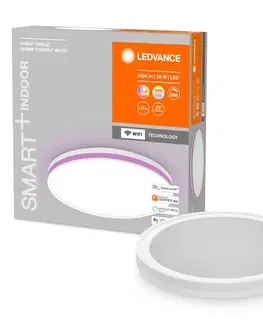 Inteligentní stropní svítidla LEDVANCE SMART+ LEDVANCE SMART+ WiFi Orbis Circle CCT RGB bílá