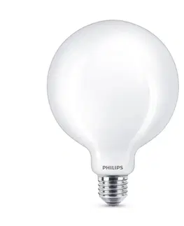 LED žárovky Philips Žárovka Philips Classic LED E27 G120 7W 2 700K opálová