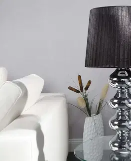 Stolní lampy LuxD 17147 Stolní lampa Milly černá