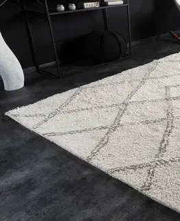 Koberce LuxD Designový koberec Natasha 230 x 160 cm béžově šedý