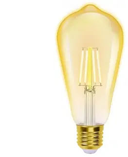 Žárovky  B.V. LED Stmívatelná žárovka FILAMENT ST64 E27/6W/230V 2700-6500K Wi-Fi -  