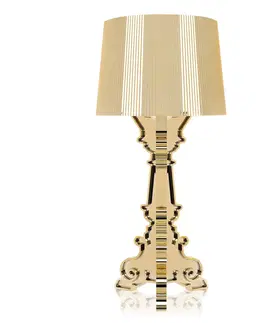 Stolní lampy Kartell Kartell Bourgie LED stolní lampa E14, zlatá