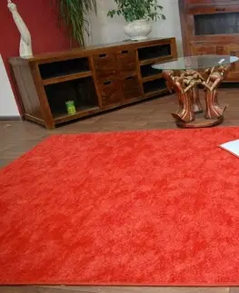 Koberce a koberečky Dywany Lusczow Kusový koberec SERENADE Hagy červený, velikost 100x400