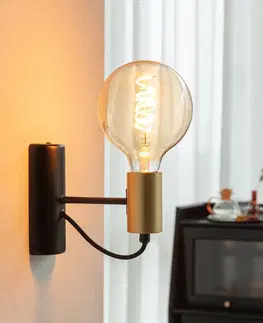 Stmívatelné LED žárovky Lucande Skleněná LED žárovka E27 3,8 W, G125, 1800K, jantarová barva