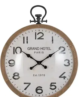 Hodiny Nástěnné hodiny Grand Hotel - Ø 89*107cm J-Line by Jolipa 87938