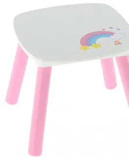 Toaletní stolky Dětský toaletní stolek Unicorn LILLY