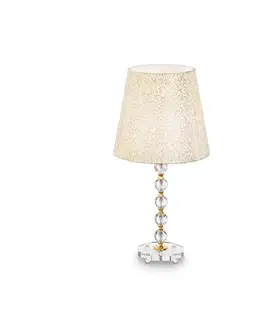 Stojací lampy se stínítkem Ideal Lux QUEEN TL1 BIG LAMPA STOJACÍ 077758