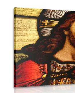 Abstraktní obrazy Obraz Ježíš s jehňátkem