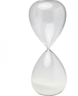 Dekorativní předměty KARE Design Přesýpací hodiny White 240 minut