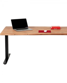 Výškově nastavitelné psací stoly KARE Design Výškově nastavitelný stůl Harmony - černá, 200x100cm