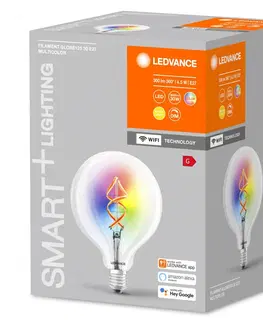Chytré žárovky LEDVANCE SMART+ LEDVANCE SMART+ WiFi Filament Globe RGBW E27 4,5W