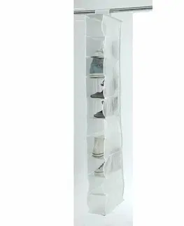 Úložné boxy Compactor Závěsný organizér na obuv Milky, 15 x 30 x 128 cm