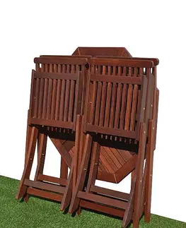 Zahradní židle a křesla DEOKORK Zahradní židle skládací NANCY