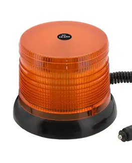 Svítidla  LED Výstražný maják na magnet LED/20W/12-24V oranžový 