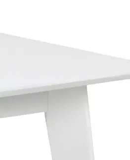 Jídelní stoly Actona Rozkládací jídelní stůl Roxby bílý