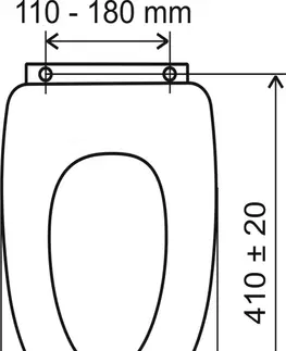 WC sedátka Novaservis Metalia 4 mýdlenka sklo chrom 64365