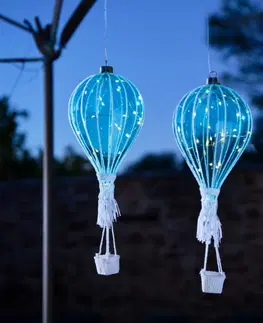 Svíčky a světelné dekorace LED skleněný balón