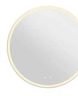 LED nástěnná svítidla BIG WHITE (SLV) TRUKKO 80 zrcadlo ? 80 cm, chrom 1007200