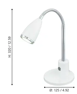 LED stolní lampy EGLO Stolní svítidlo FOX 92872