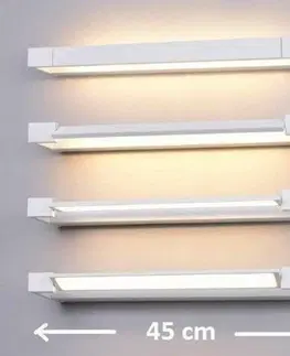 LED nástěnná svítidla LED Koupelnové nástěnné svítidlo AZzardo Dali 45 3000K black AZ2892 12W 1440lm 3000K IP44 45cm černé