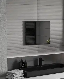 Koupelnová zrcadla MEXEN Loft zrcadlo 60 x 50 cm, černý rám 9852-060-050-000-70
