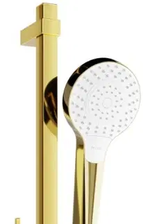 Sprchy a sprchové panely MEXEN/S DQ05 posuvný sprchový set, zlatá 785054581-50