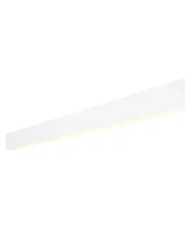 Klasická nástěnná svítidla SLV BIG WHITE L-LINE 120 LED nástěnné a stropní svítidlo, IP44, 3000K, 3000 lm, bílé 1001303