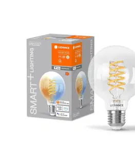 Chytré žárovky LEDVANCE SMART+ LEDVANCE SMART+ WiFi E27 8W LED G80 čirá 827-865