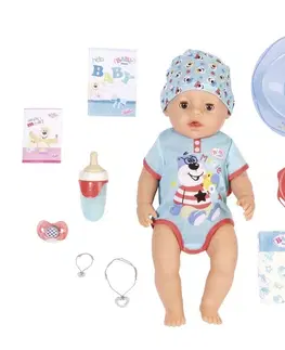 Hračky panenky ZAPF CREATION - BABY born s kouzelným dudlíkem, chlapeček, 43 cm