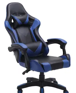 Kancelářské židle TP Living Herní křeslo REMUS modré